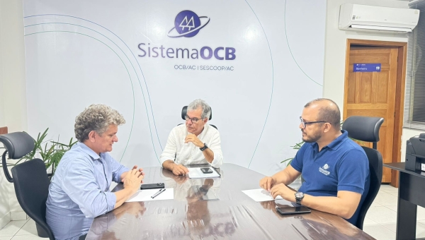 Sistema OCB recebe o presidente da ApexBrasil que se compromete a fortalecer o cooperativismo no Acre